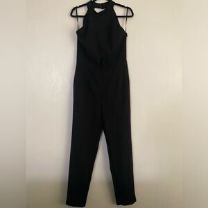 Le Château Black Choker Jumpsuit